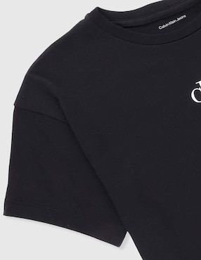 Playera Calvin Klein manga corta para niña