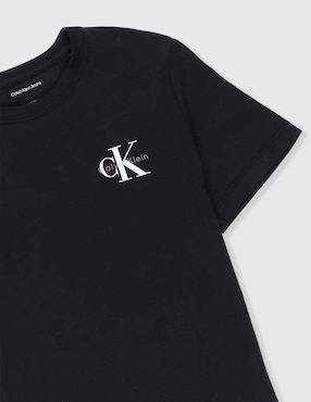Playera Calvin Klein manga corta para niña