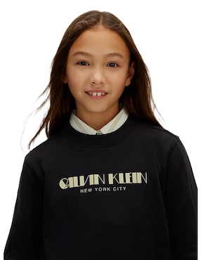 Sudadera Calvin Klein Jeans Girls para niña