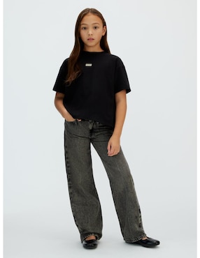 Playera Calvin Klein Jeans Girls manga corta para niña