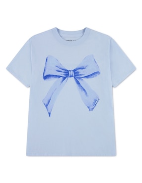 Playera Abercrombie & Fitch manga corta para niña
