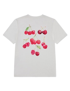 Playera Abercrombie & Fitch manga corta para niña