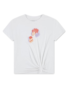 Playera Abercrombie & Fitch manga corta para niña