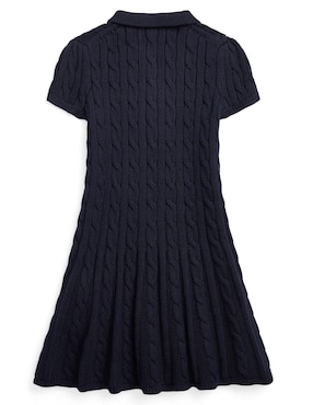 Vestido polo Polo manga corta para niña