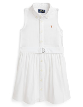 Vestido chemisse Polo para niña