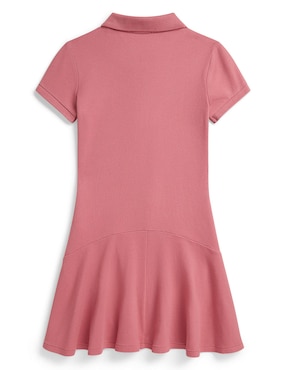 Vestido polo Polo manga regular para niña
