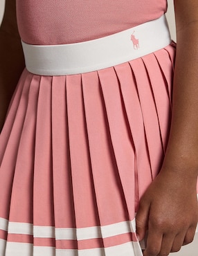 Falda short Polo para niña