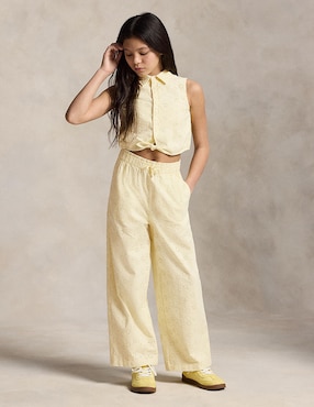 Conjunto Polo de algodón para niña