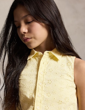 Conjunto Polo de algodón para niña