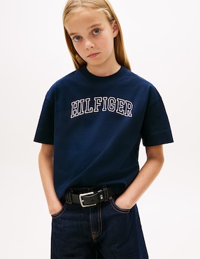 Playera Tommy Hilfiger manga corta para niña