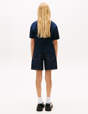 Playera Tommy Hilfiger manga corta para niña