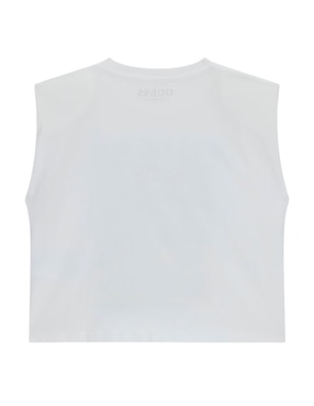 Playera Guess sin mangas para niña