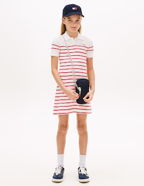 Vestido Tommy Hilfiger manga corta para niña