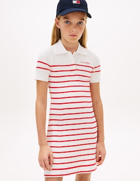 Vestido Tommy Hilfiger manga corta para niña