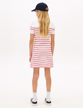 Vestido Tommy Hilfiger manga corta para niña