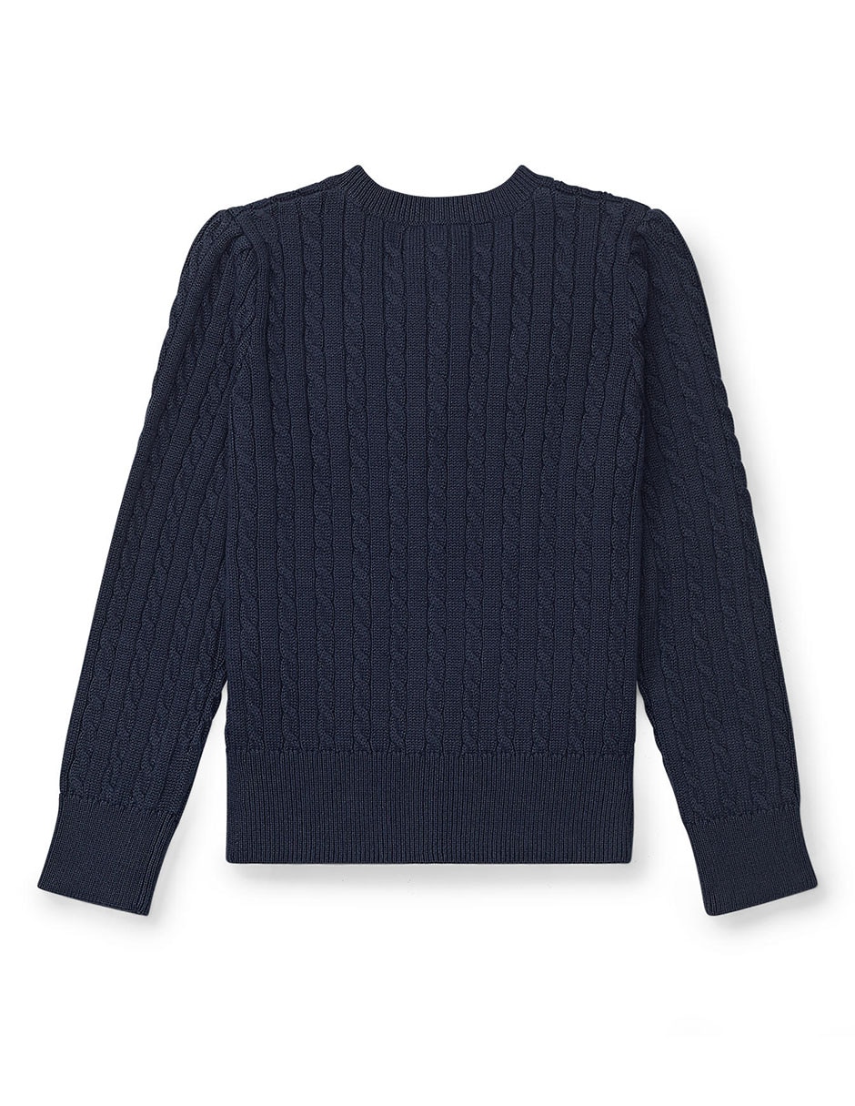 SUÉTER POLO 313543047, XG, AZUL MARINO