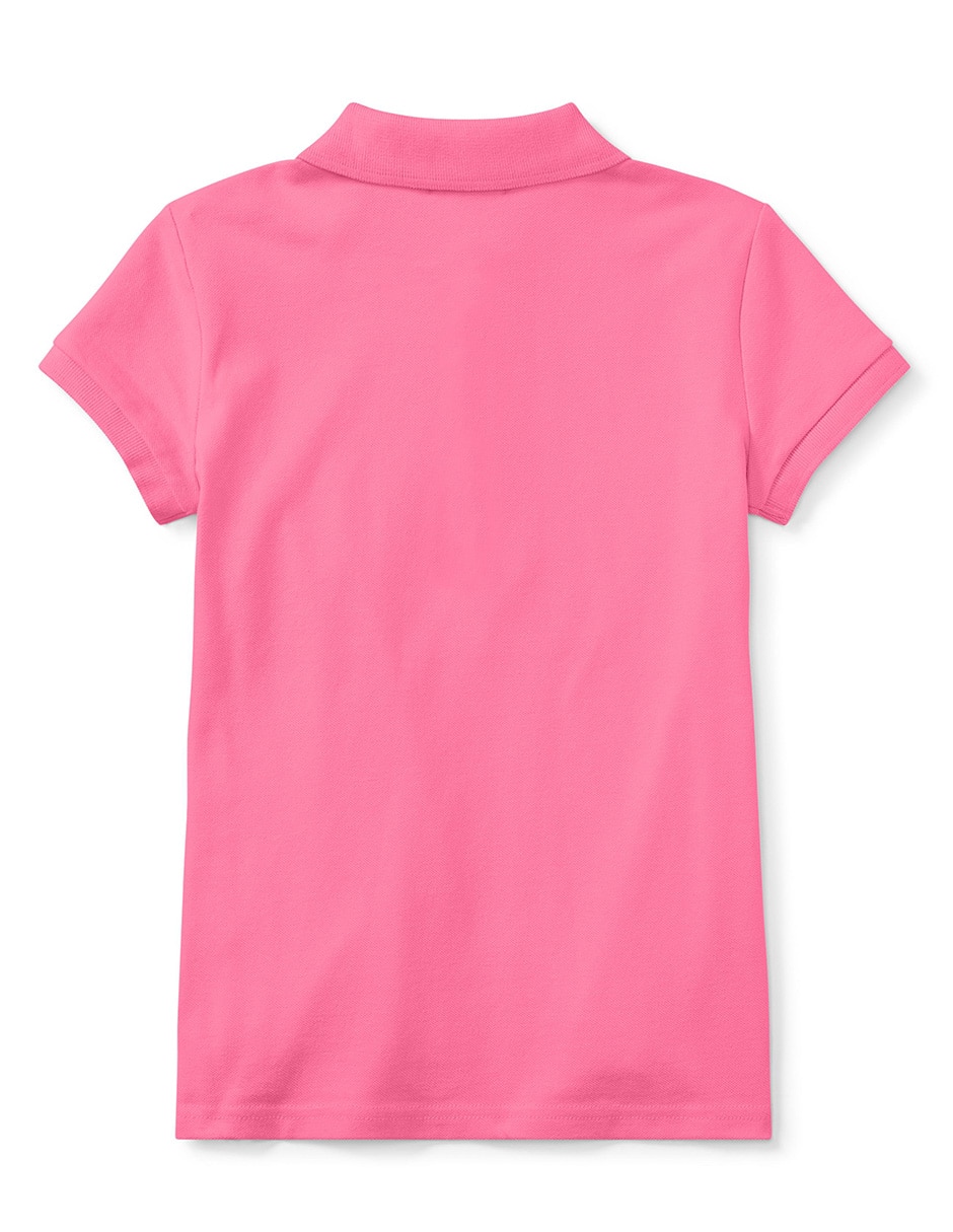 POLO 313573242 ALGODÓN, L, FUCSIA