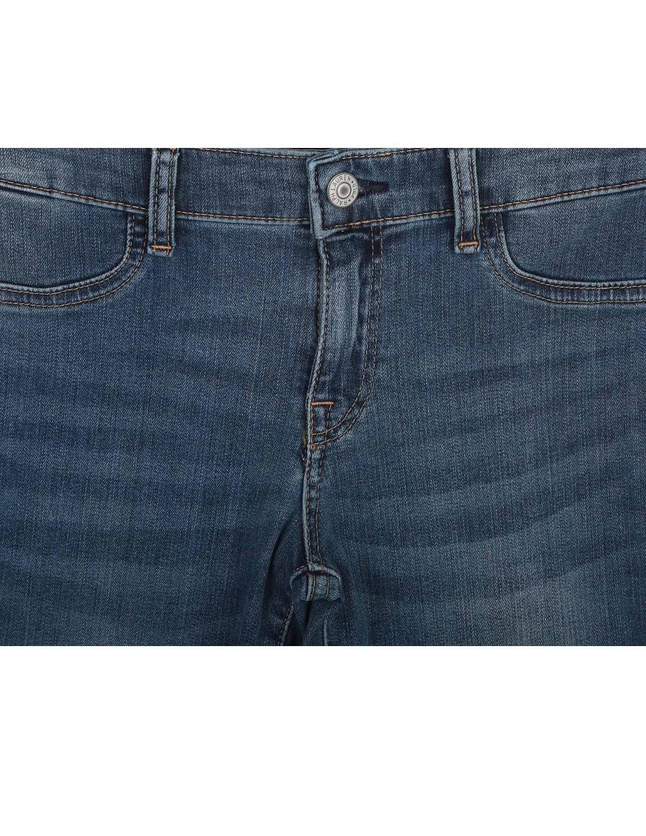 Jeans slim deslavado para niña