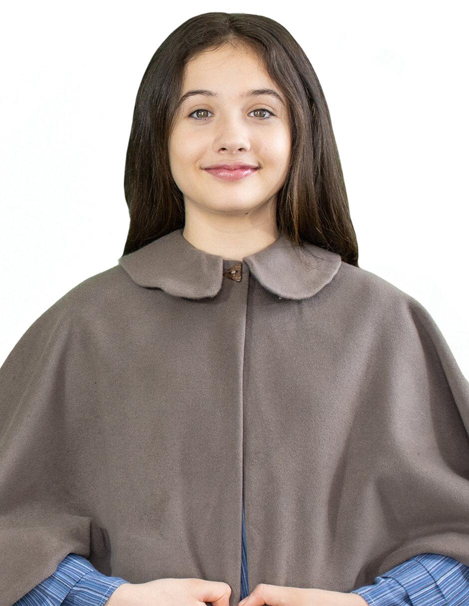 Capa circular Carana para niña