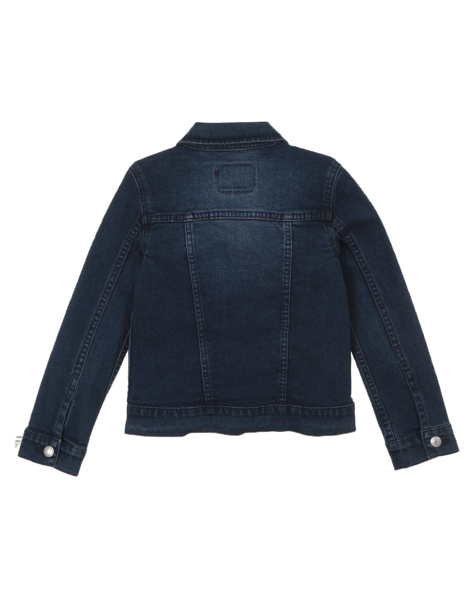 Chamarra levis azul discount marino