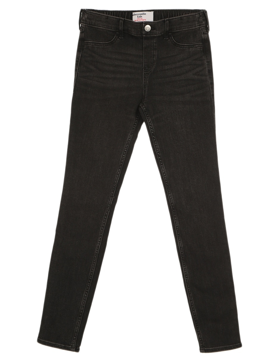 Jeans straight deslavado para niña 1