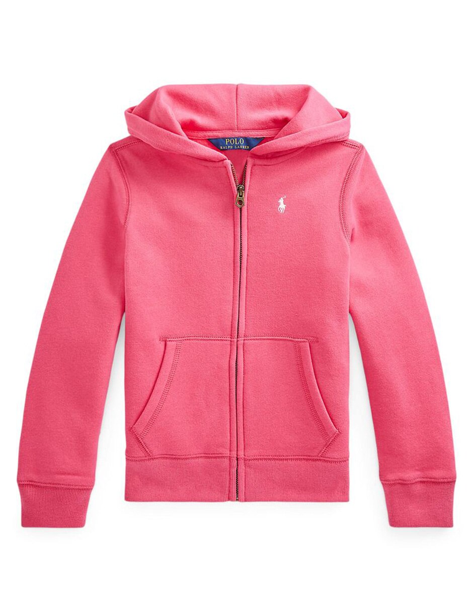 Polo Ralph Lauren - Sudadera rosa con osito para niña | Childrensalon