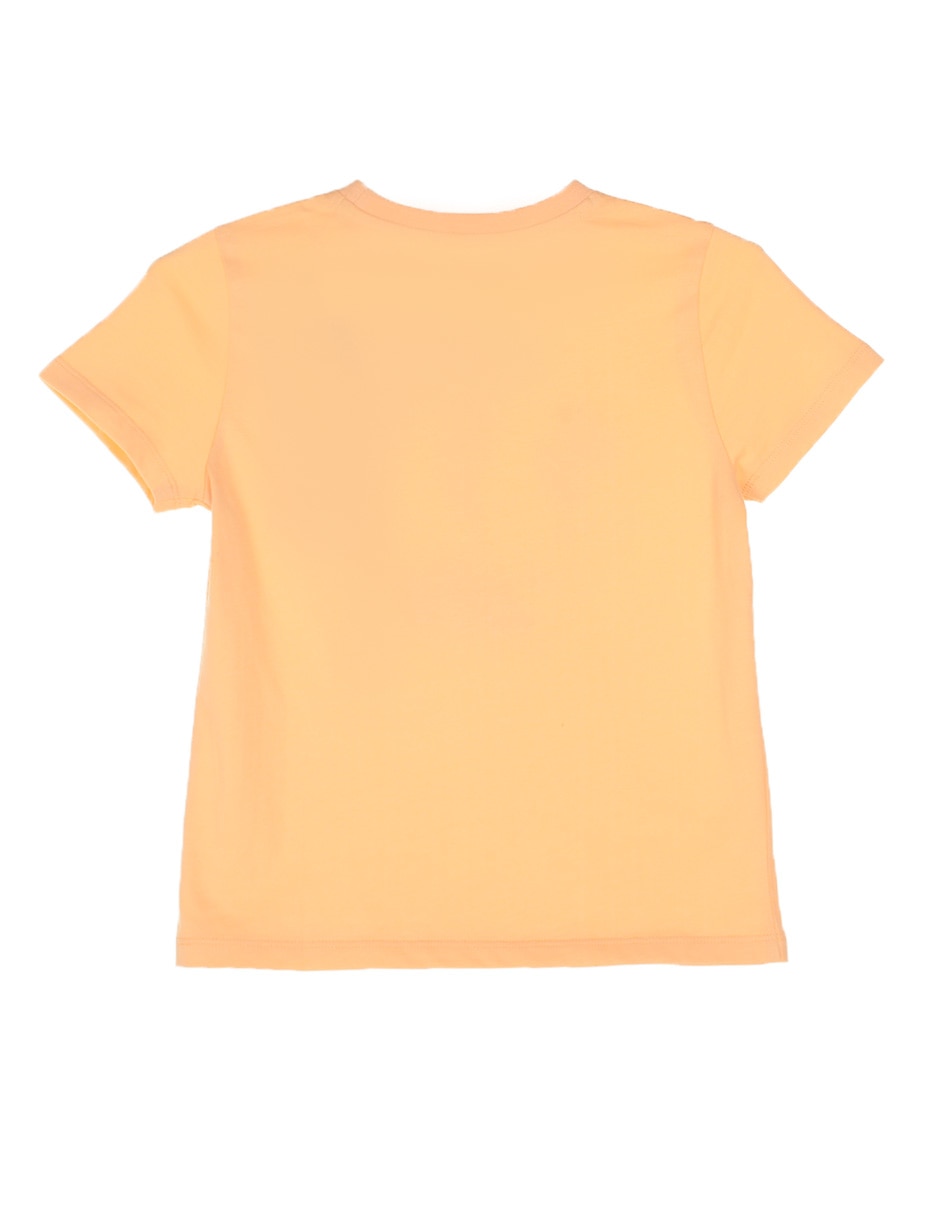 Camiseta Name it Jueniz Sisa Naranja Para Niña
