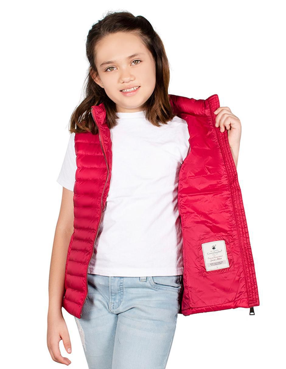 Chaleco greenlander sin licencia capitonado para niña
