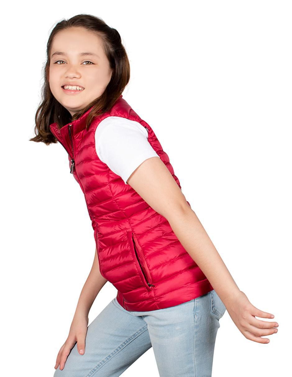 Chaleco greenlander sin licencia capitonado para niña