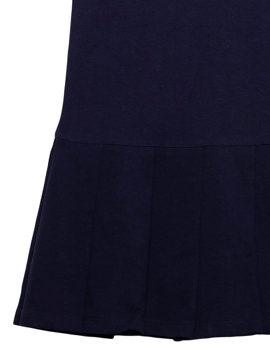 Vestido manga regular para niña 4