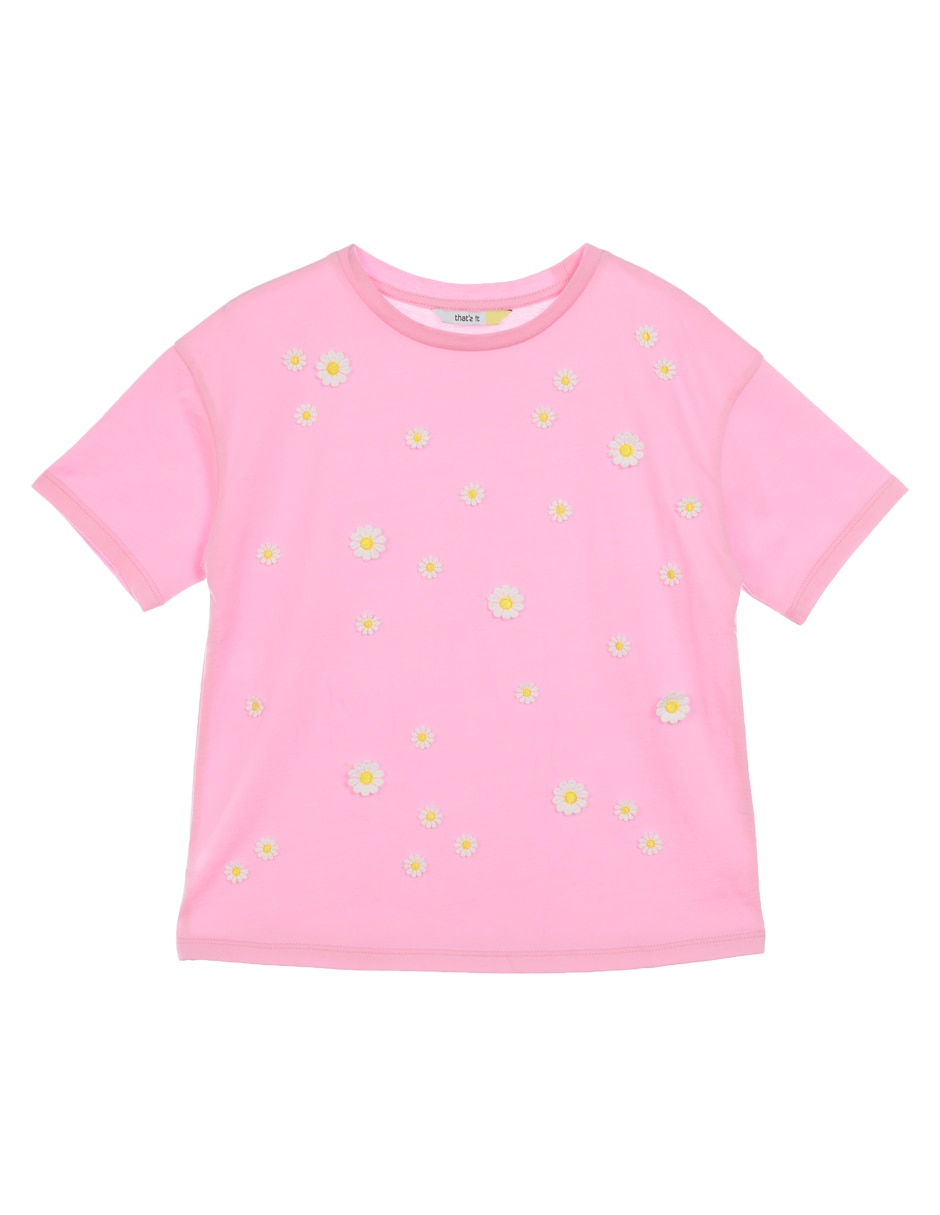Playera manga corta para niña Playera manga corta para niña