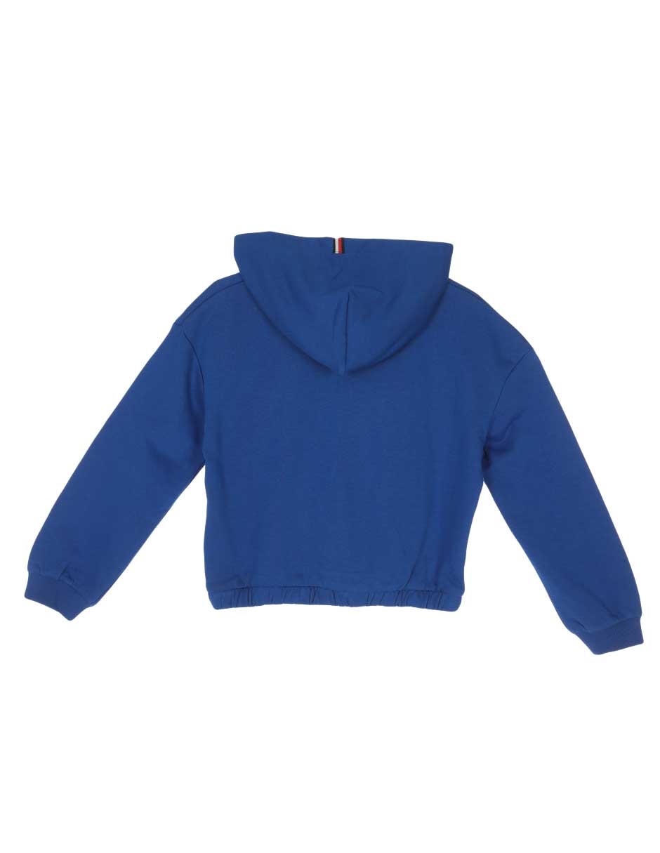 Sudadera azul petróleo de Tommy Hilfiger para niño