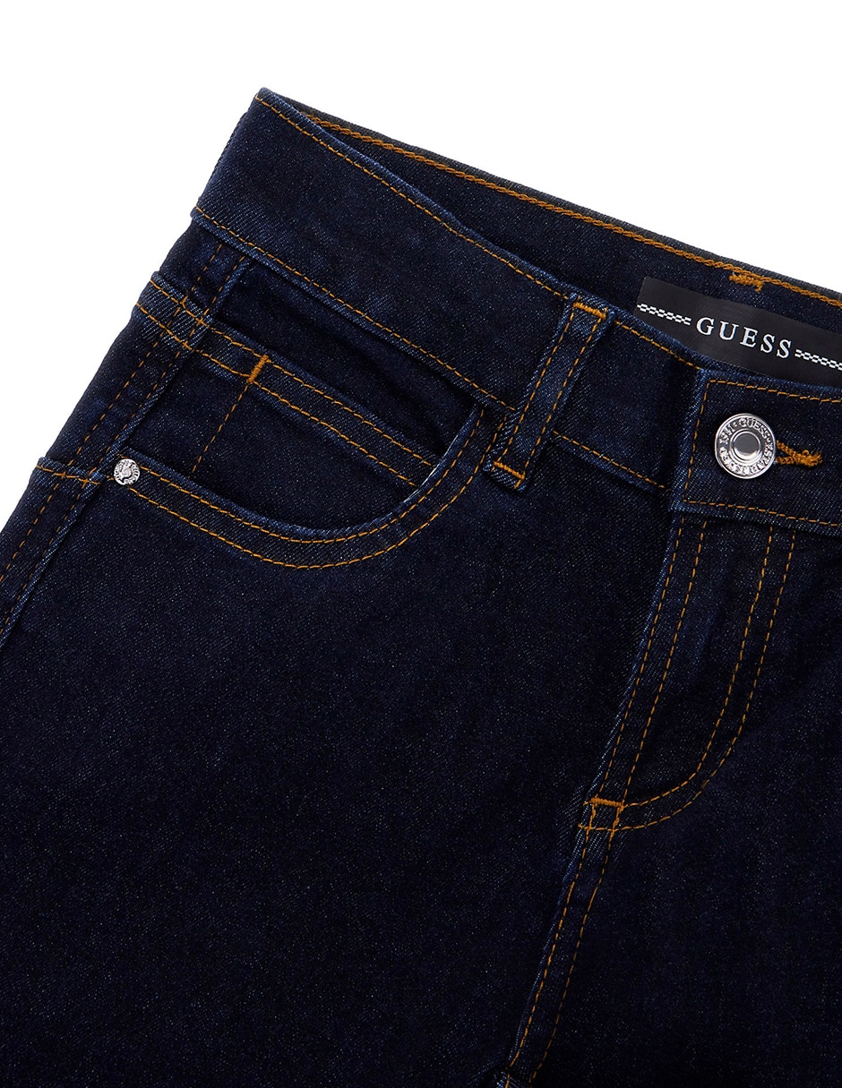 Jeans skinny lavado medio para niña 3