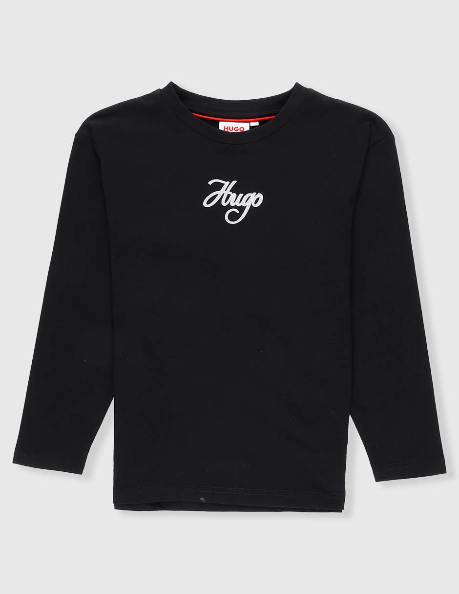Playera Hugo manga larga para niño