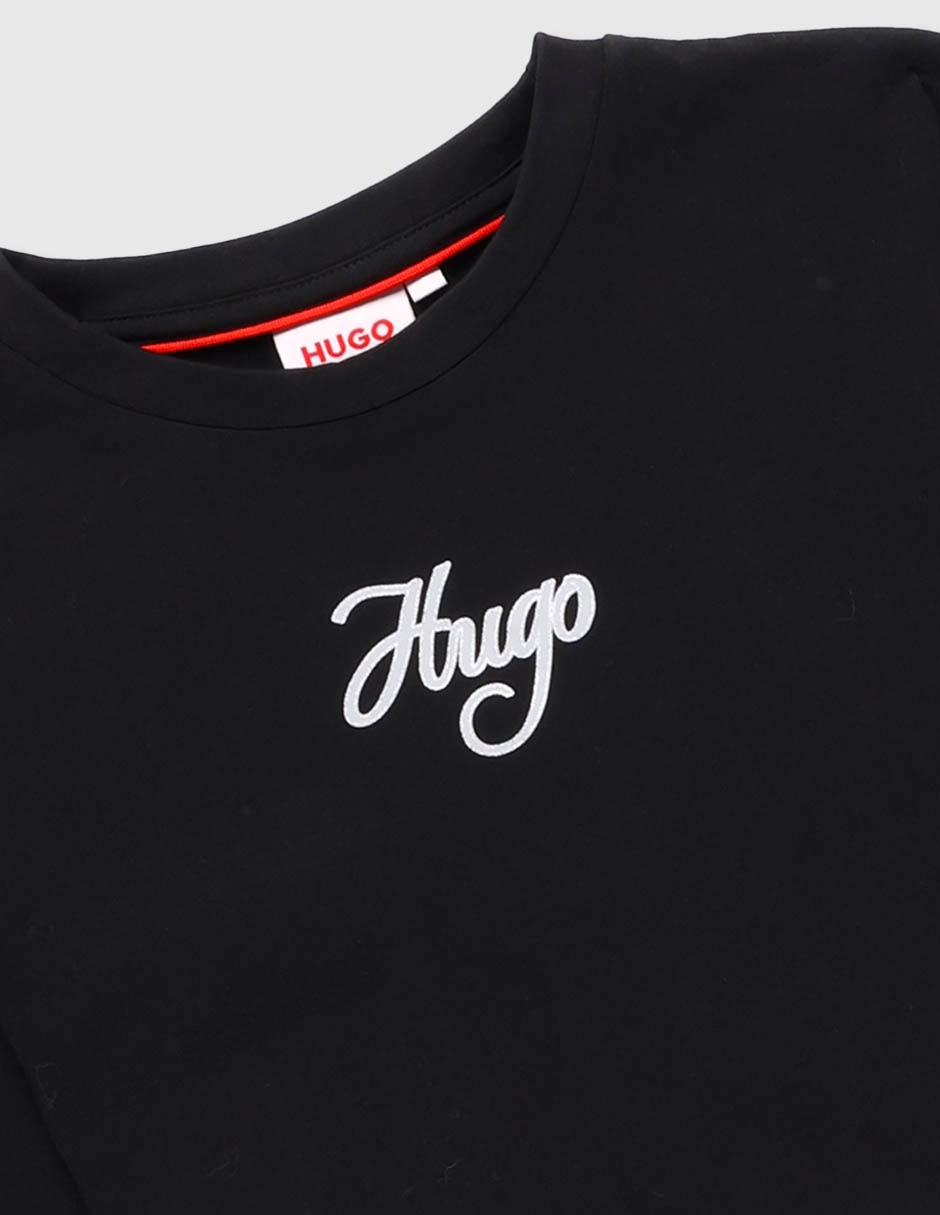 Playera Hugo manga larga para niño