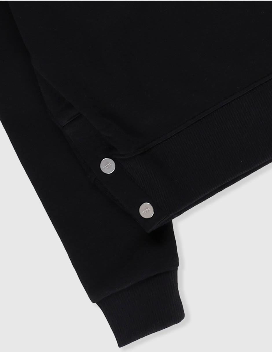 SUDADERA HUGO G00498, 16, NEGRO