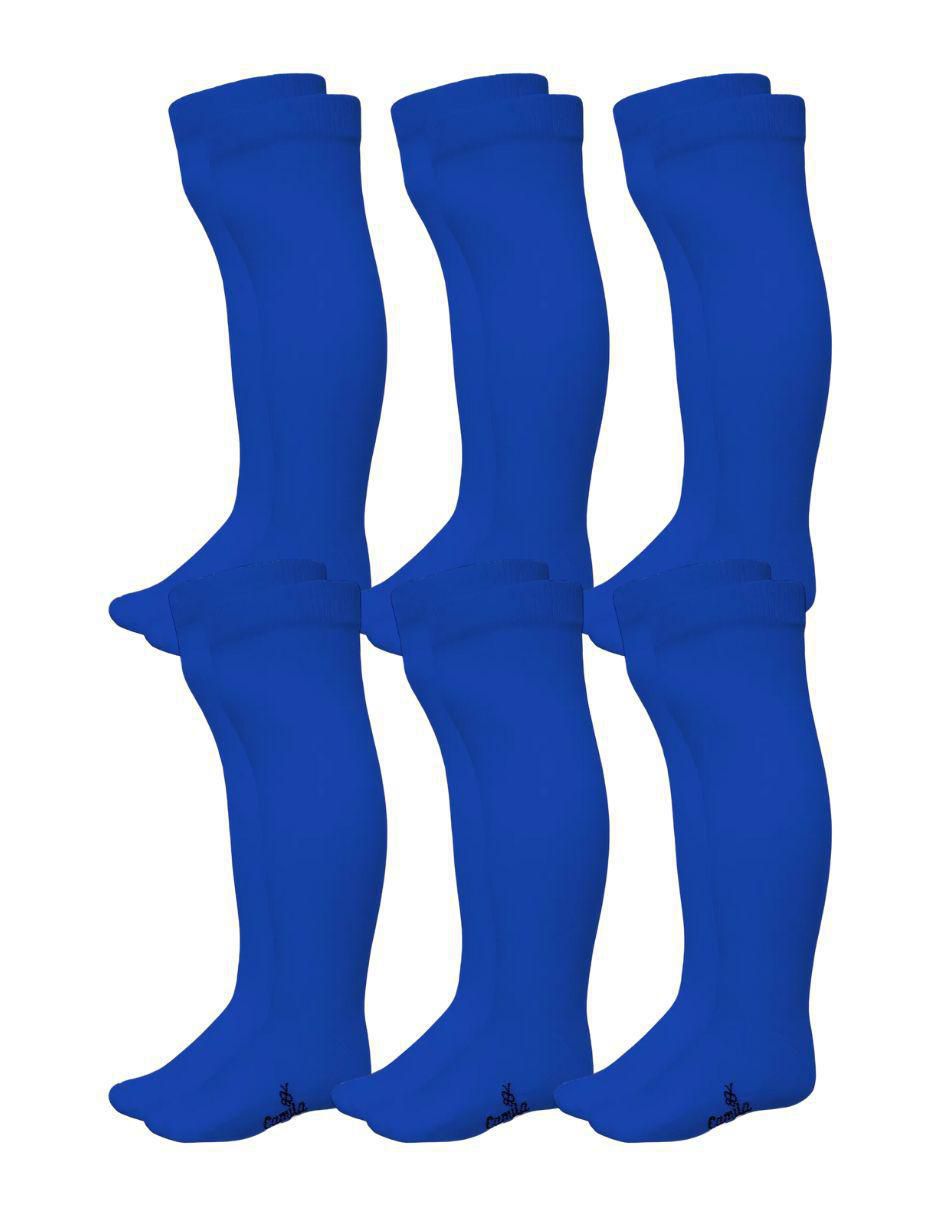 Set de calceta de algodón para niña 6 pares Set de calceta de algodón para niña 6 pares