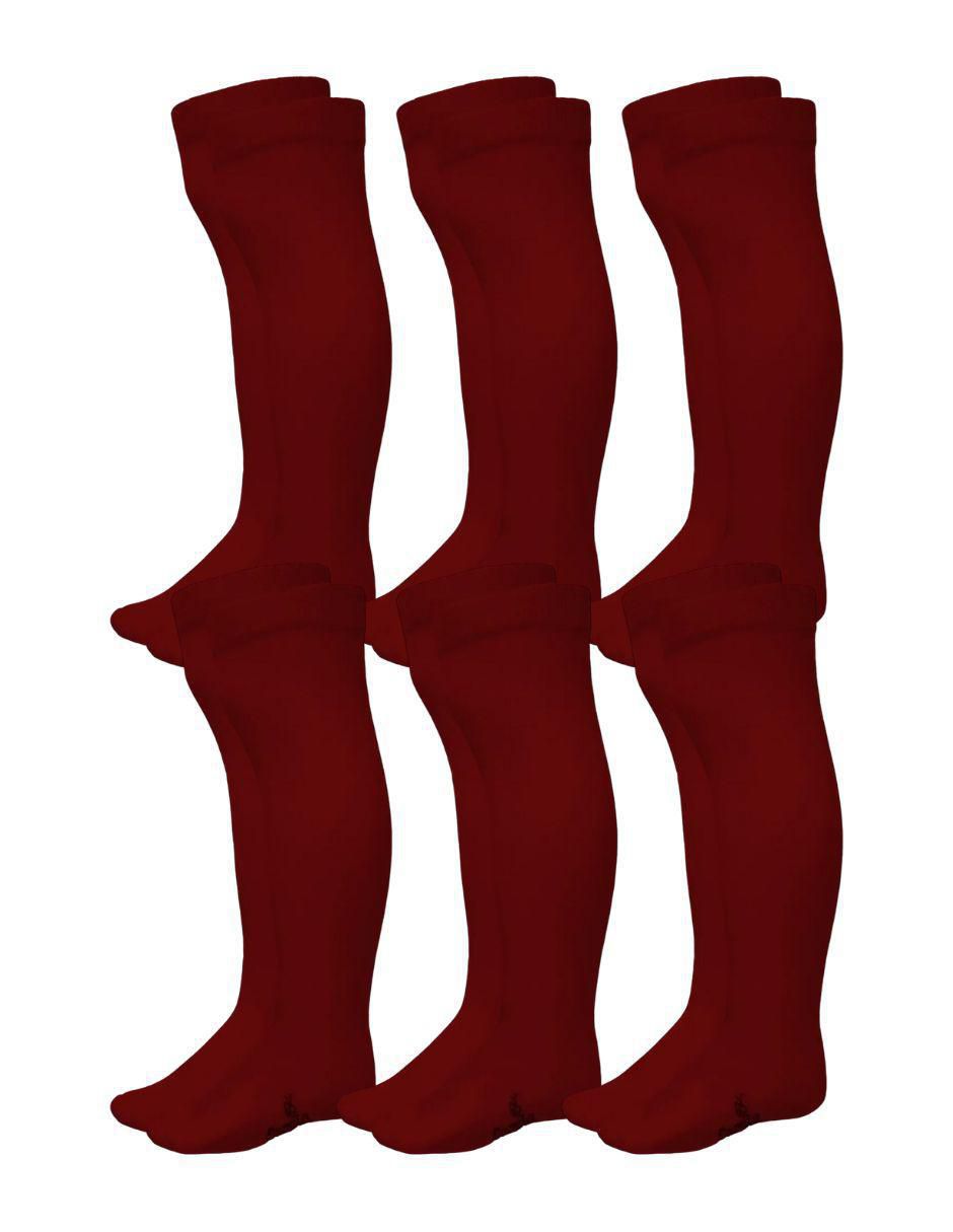 Set de calceta de algodón para niña 6 pares Set de calceta de algodón para niña 6 pares