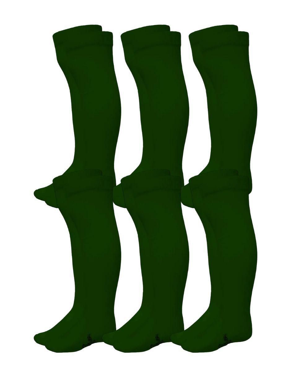 Set de calceta de algodón para niña 6 pares Set de calceta de algodón para niña 6 pares