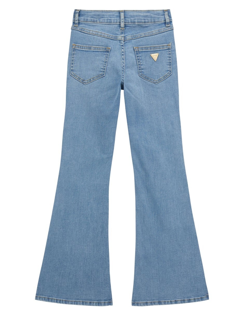 Jeans campana J3YA03D52V0-LHLY lavado claro para niña 2