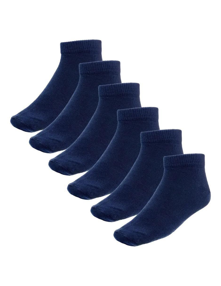 Set de calcetín de algodón para infantil unisex 6 pares