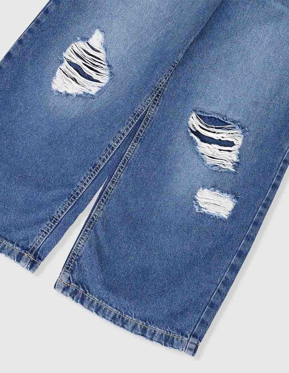 Jeans straight para niña 4