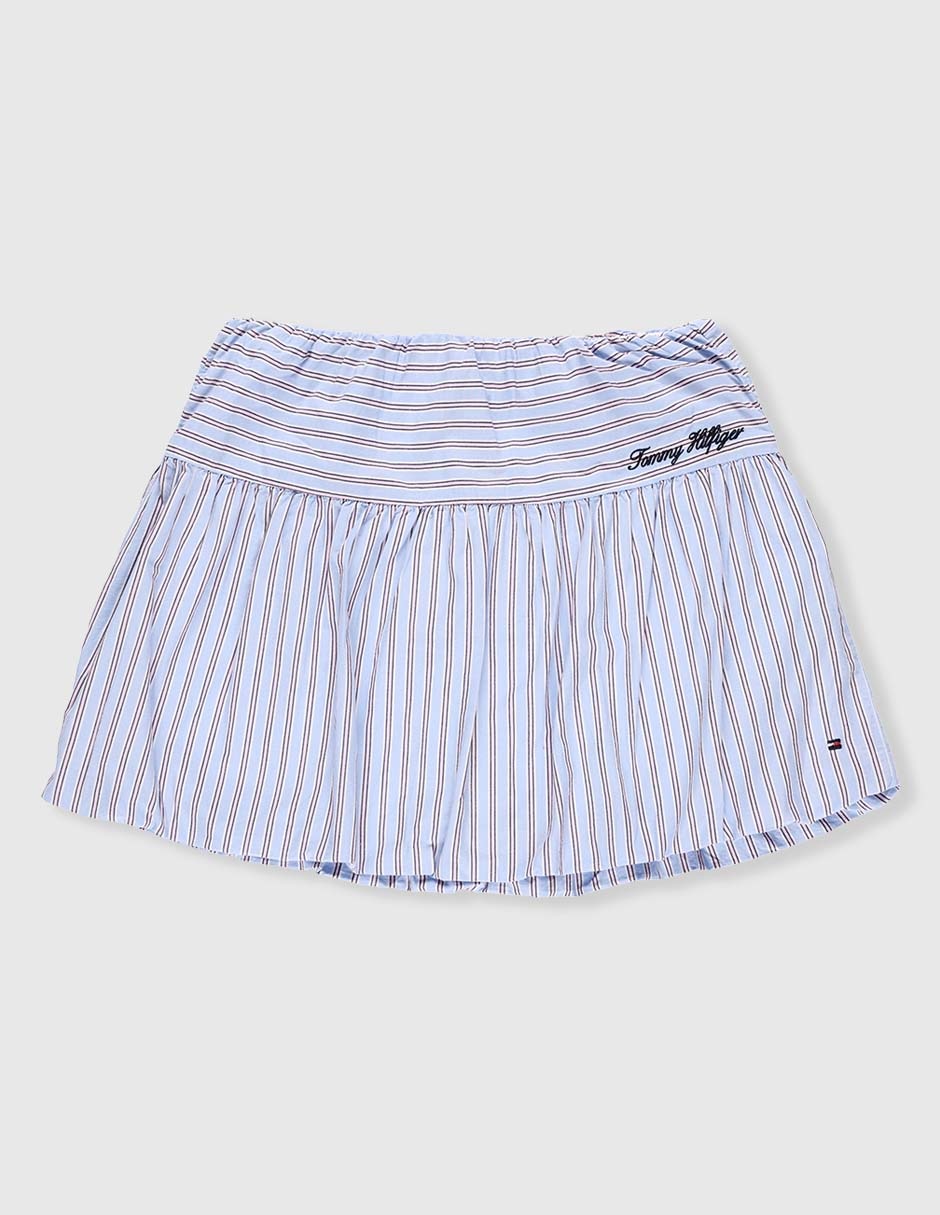 Falda de algodón para niña