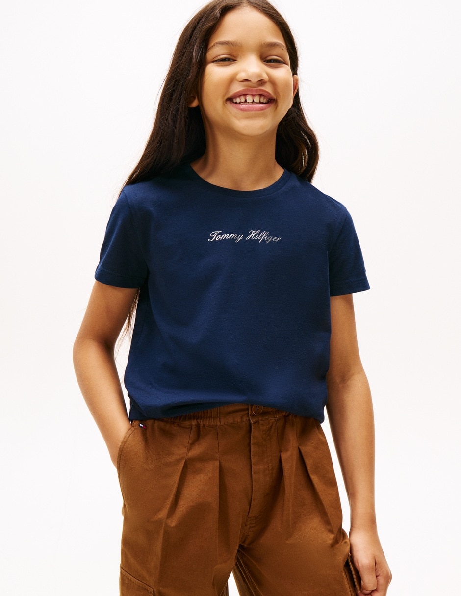 Playera manga corta para niña Playera manga corta para niña