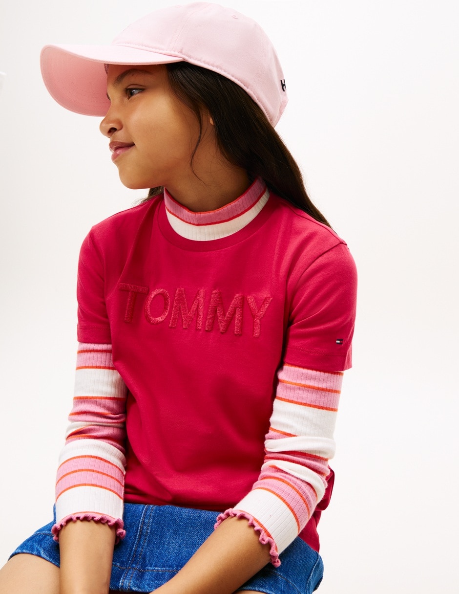 Playera manga corta para niña 4