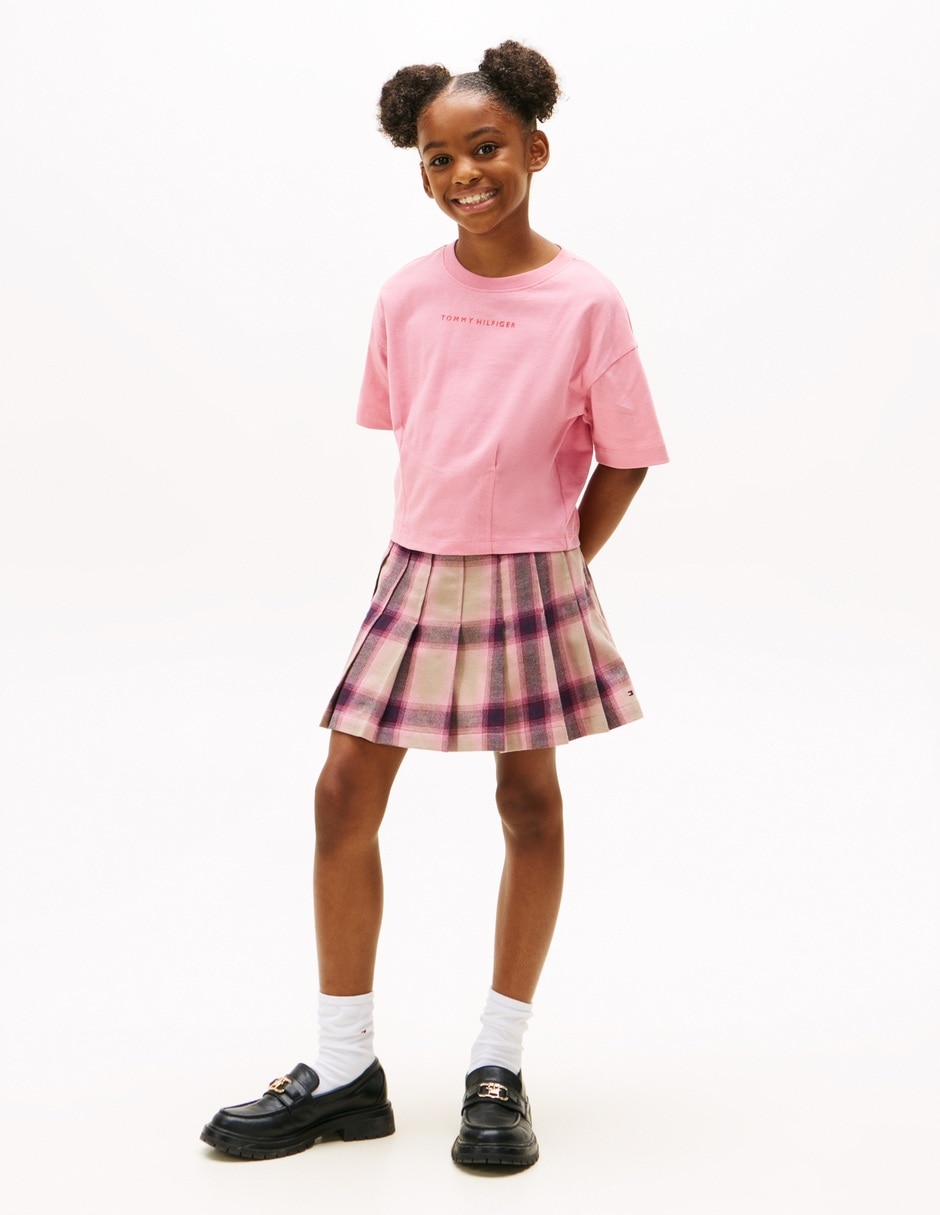 Playera manga corta para niña 4