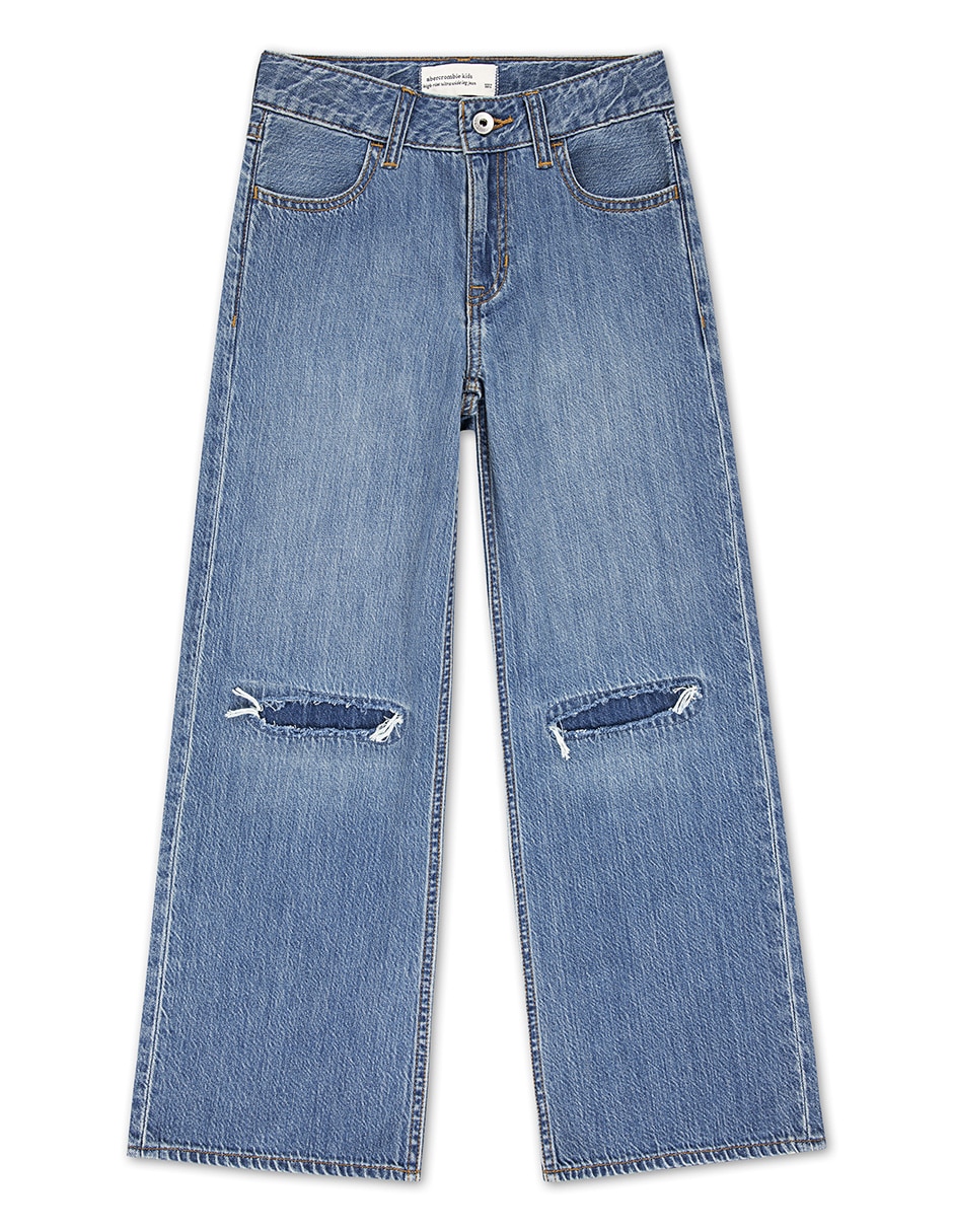 Jeans amplio 43AG15-MGY para niña Jeans amplio 43AG15-MGY para niña