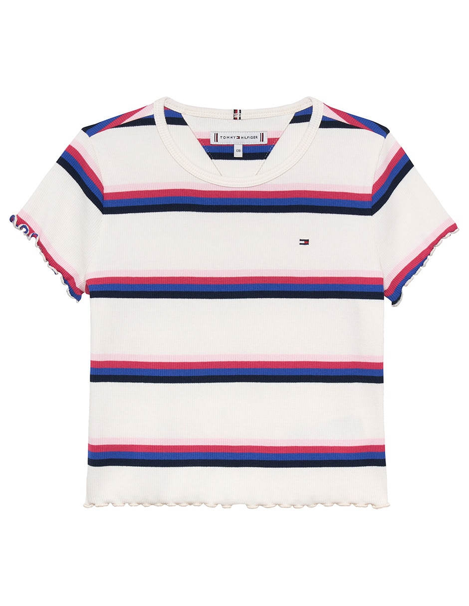 Playera manga corta para niña