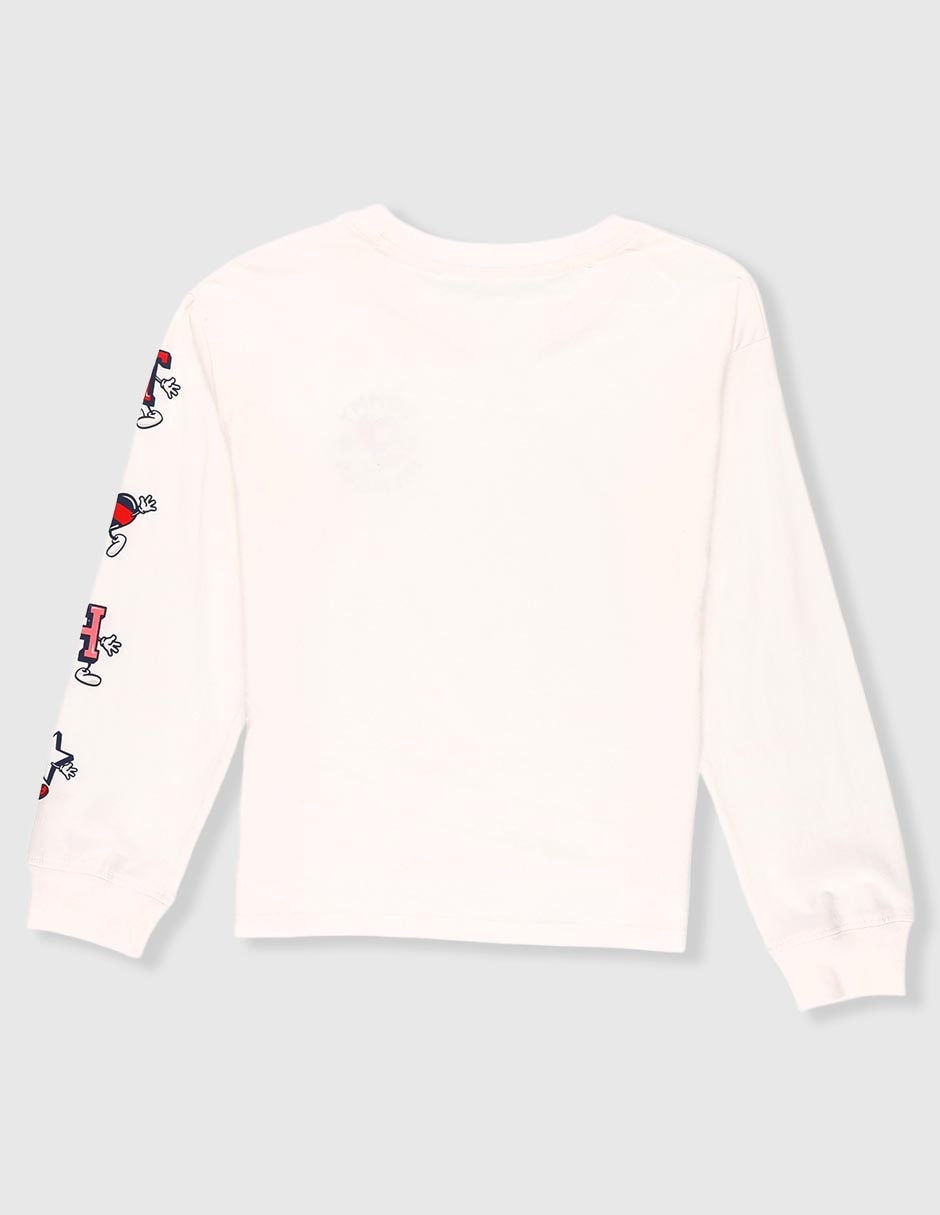 Playera manga larga para niña 2