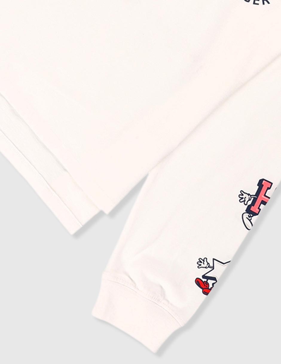 Playera manga larga para niña 4